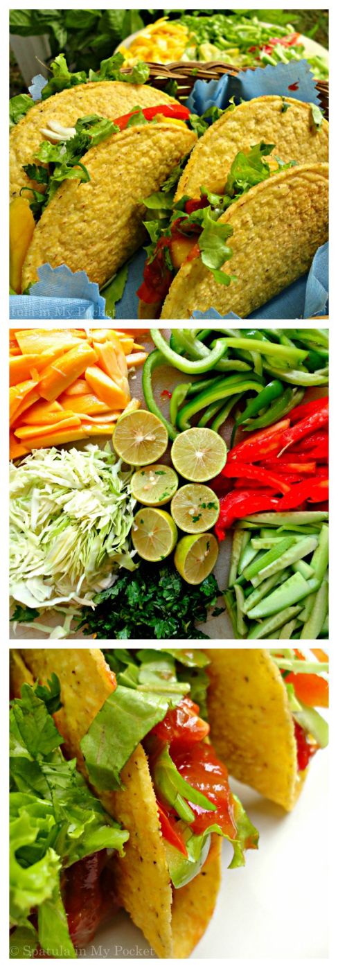 Popcorn Chicken Tacos ... bidding summer goodbye.