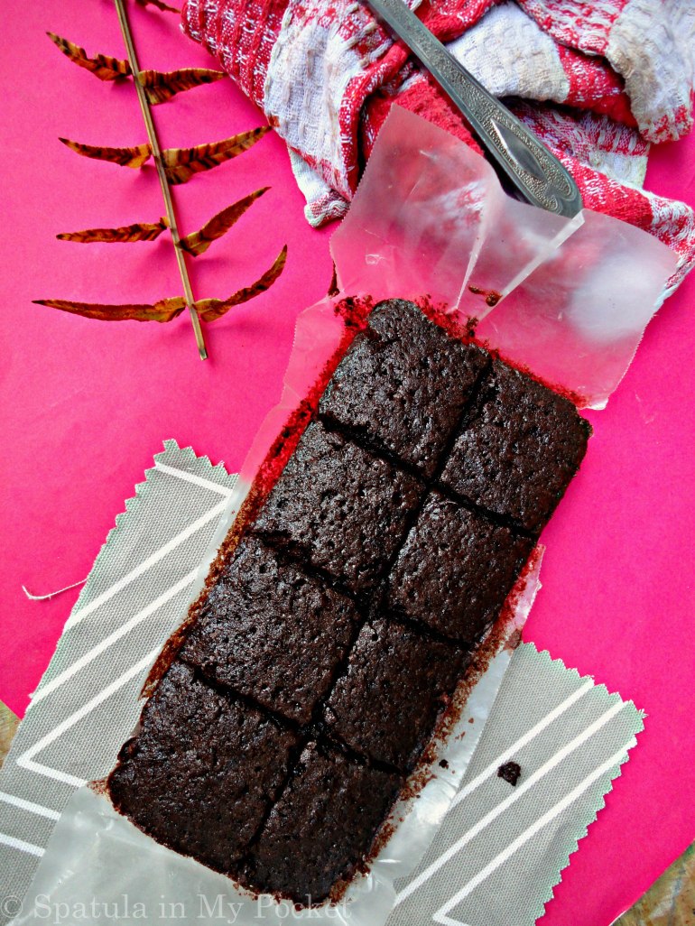 Small batch of brownies not meant for sharing!