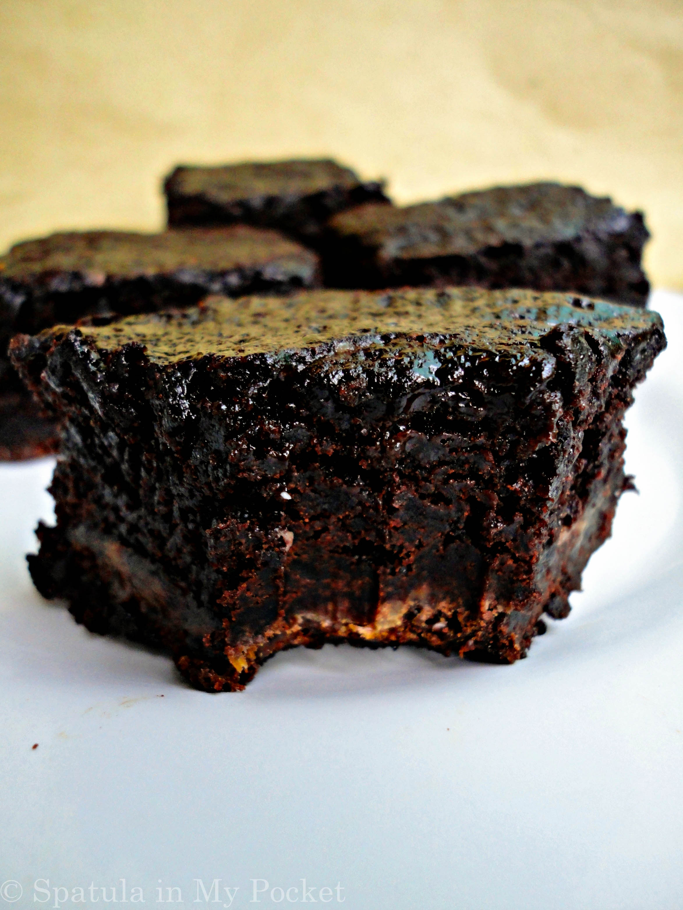 Caramel and chocolate anything is to die for, to tell the truth. But brownies bring it to a whole new level. 