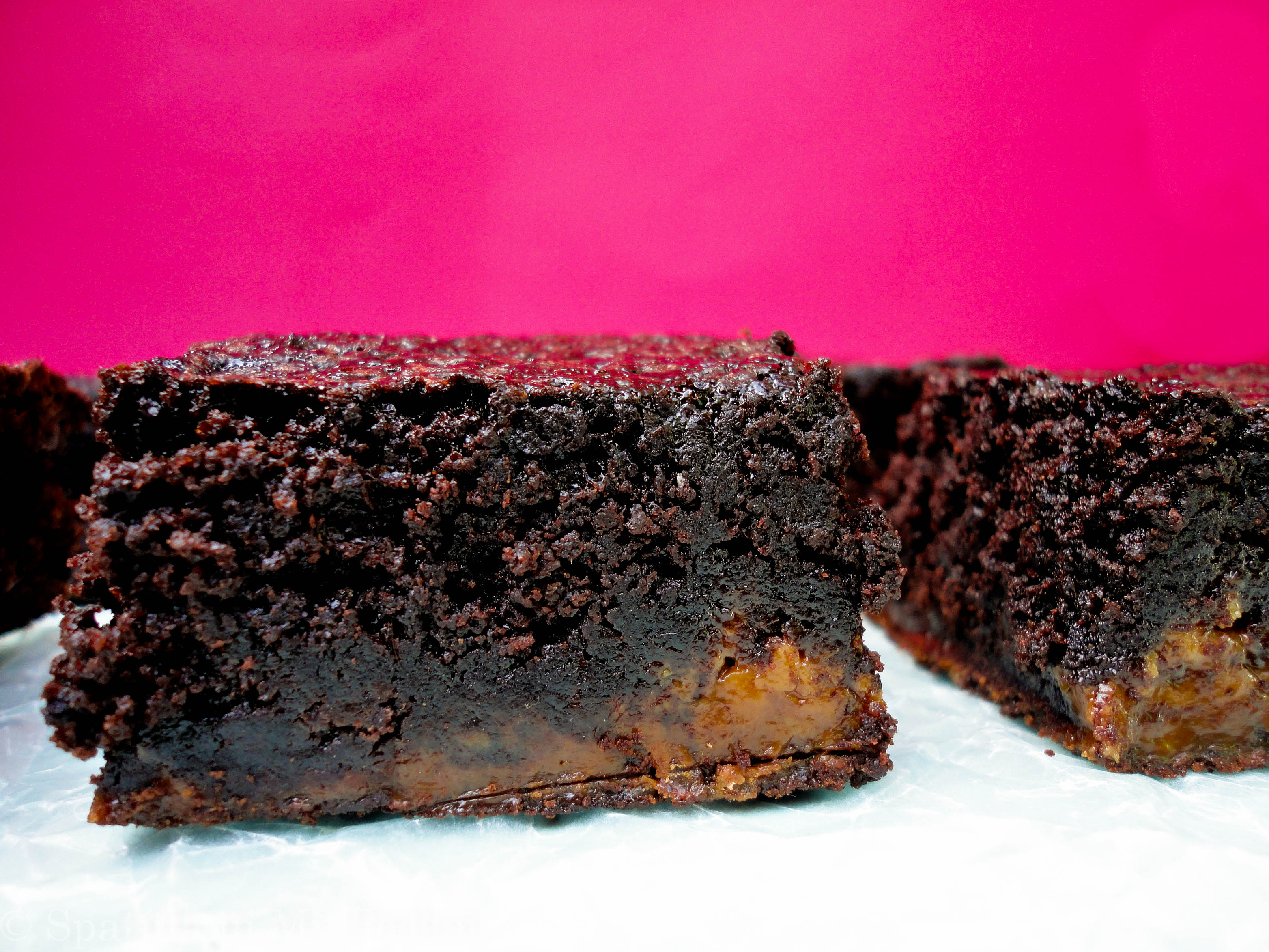 Caramel and chocolate anything is to die for, to tell the truth. But brownies bring it to a whole new level.