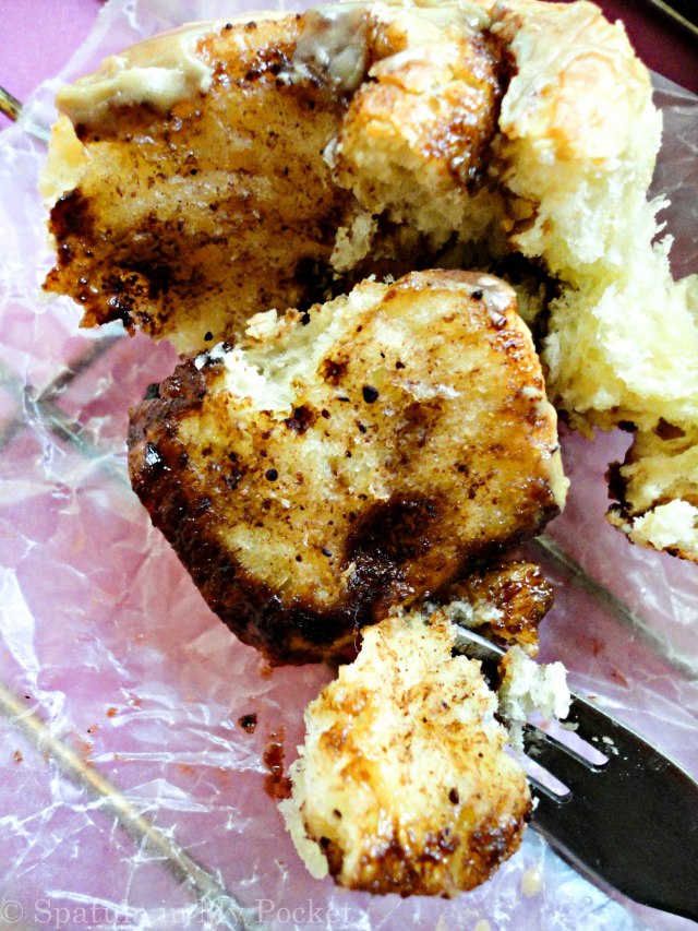 Your standard cinnamon rolls amped up a notch with the glorious addition of coffee and chocolate. 