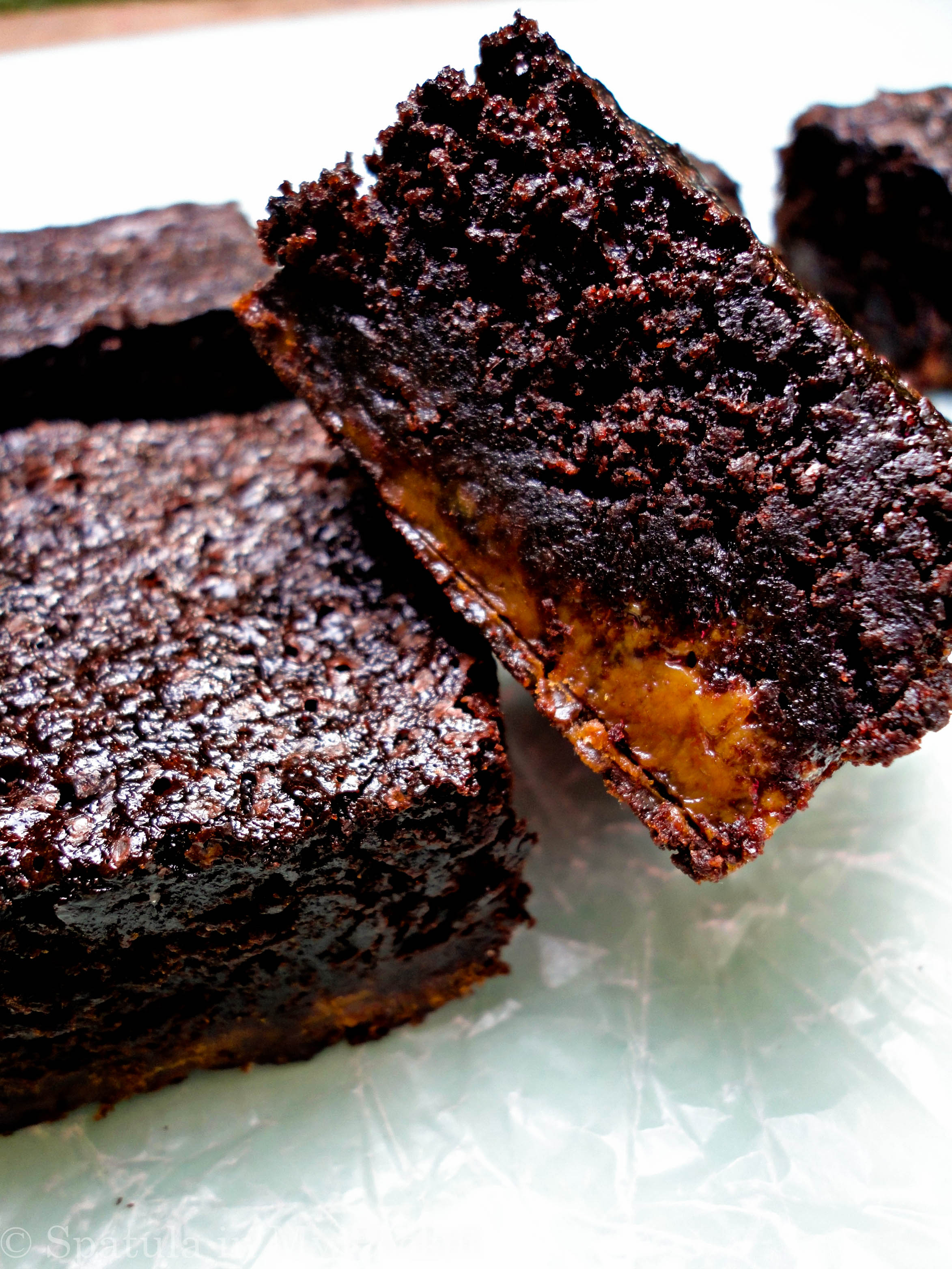 Caramel and chocolate anything is to die for, to tell the truth. But brownies bring it to a whole new level.