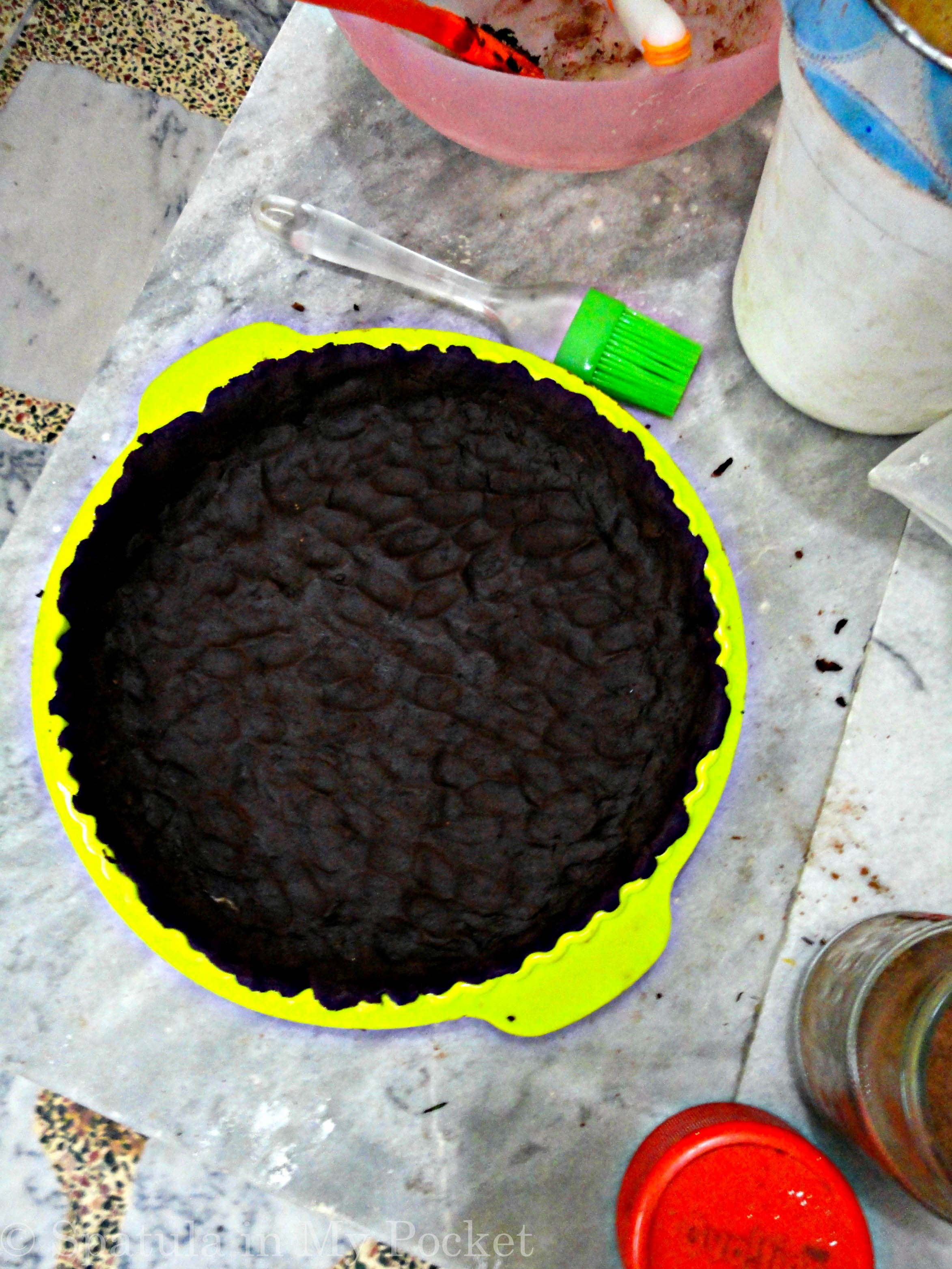 A dark chocolate all-butter cookie crust, lush salted caramel, and an incredibly decadent chocolate ganache –Salted Caramel Chocolate Tart