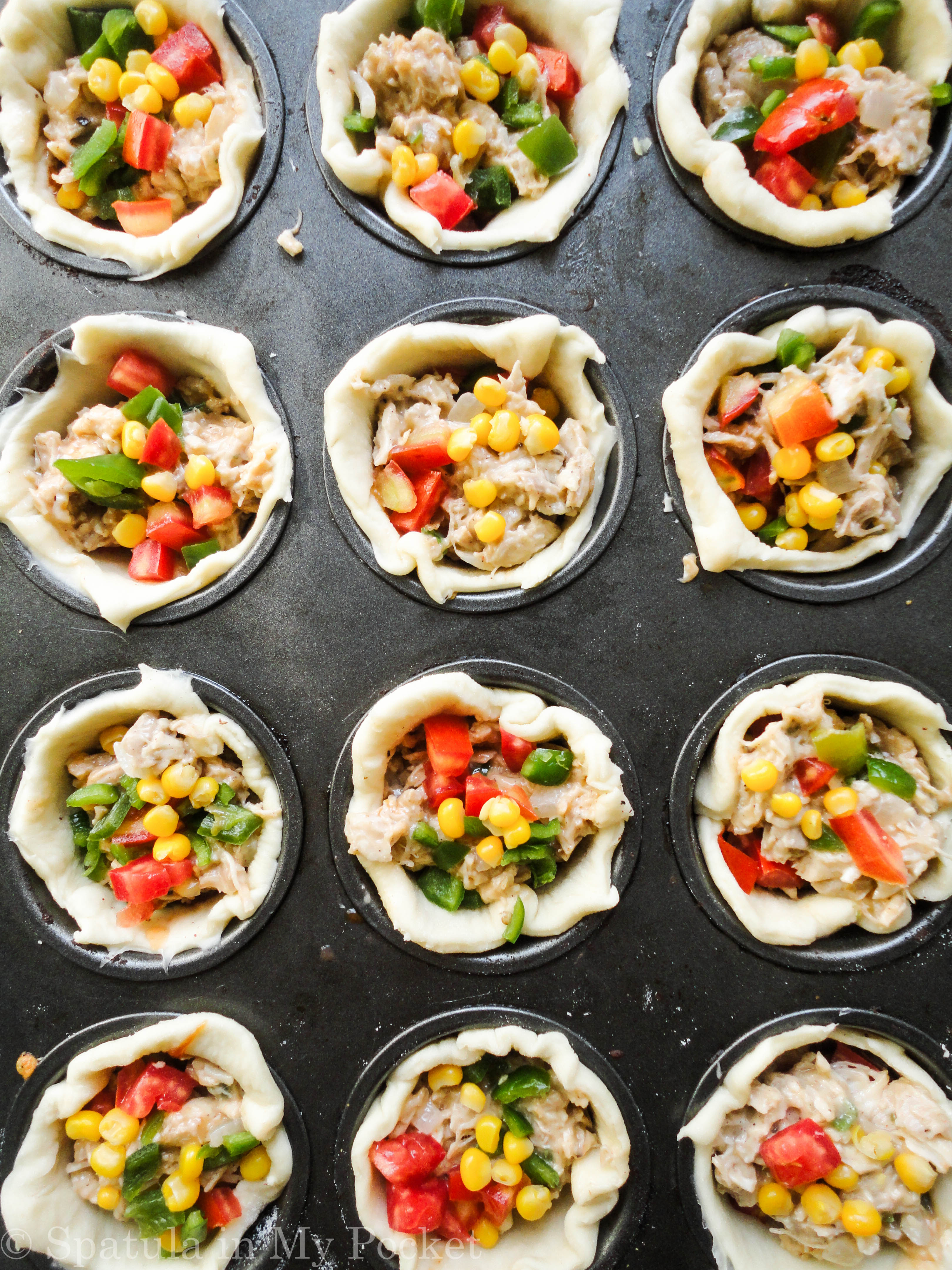 Mini Pizza Pies. The perfect snack idea!