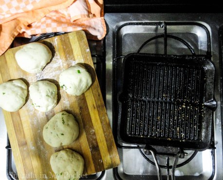 Buttery and garlicky, these naan are incredibly soft with all those giant air pockets.