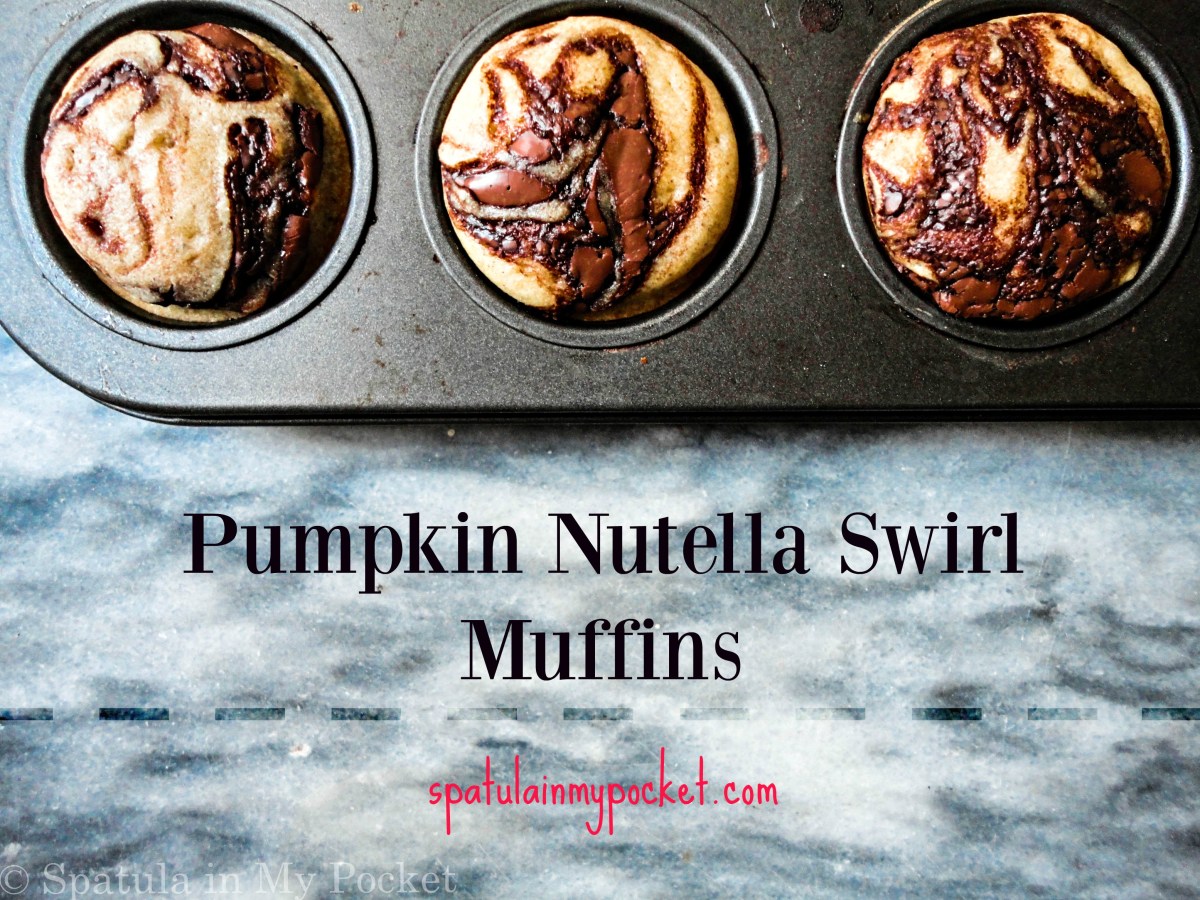 These pumpkin Nutella swirl muffins are the BOMB. They’re soft, tender, and extremely moist. You won’t be able to stop at one!