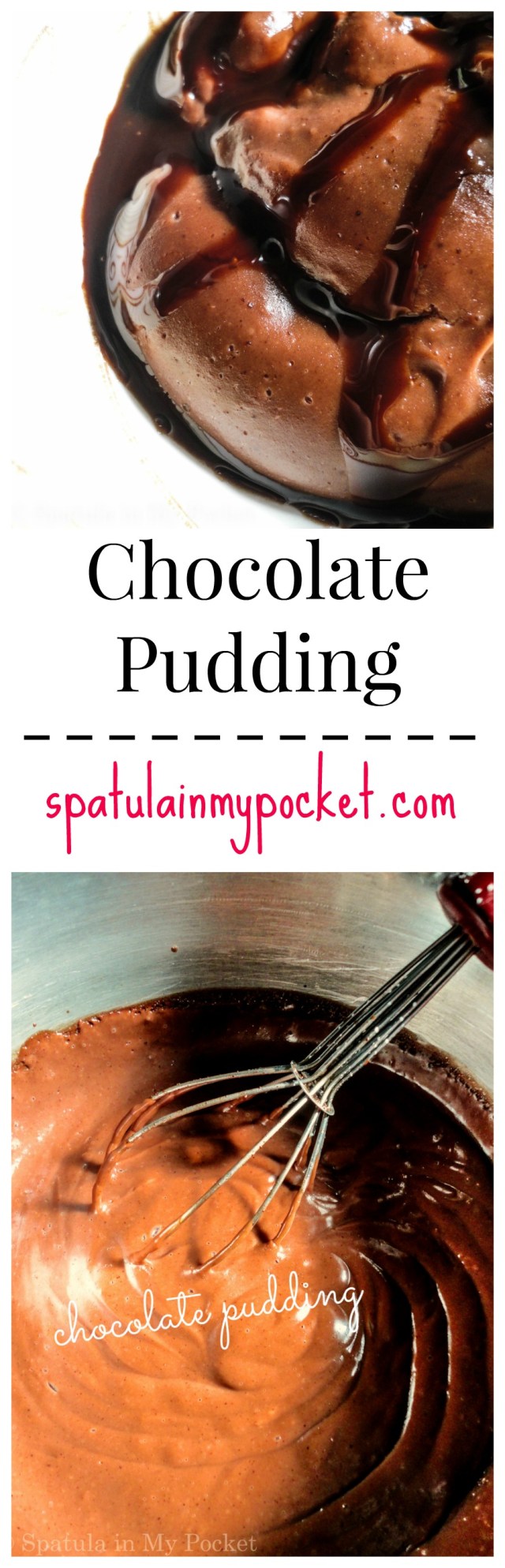Eat it warm, eat it cold; this Chocolate Pudding provides comfort like no other.
