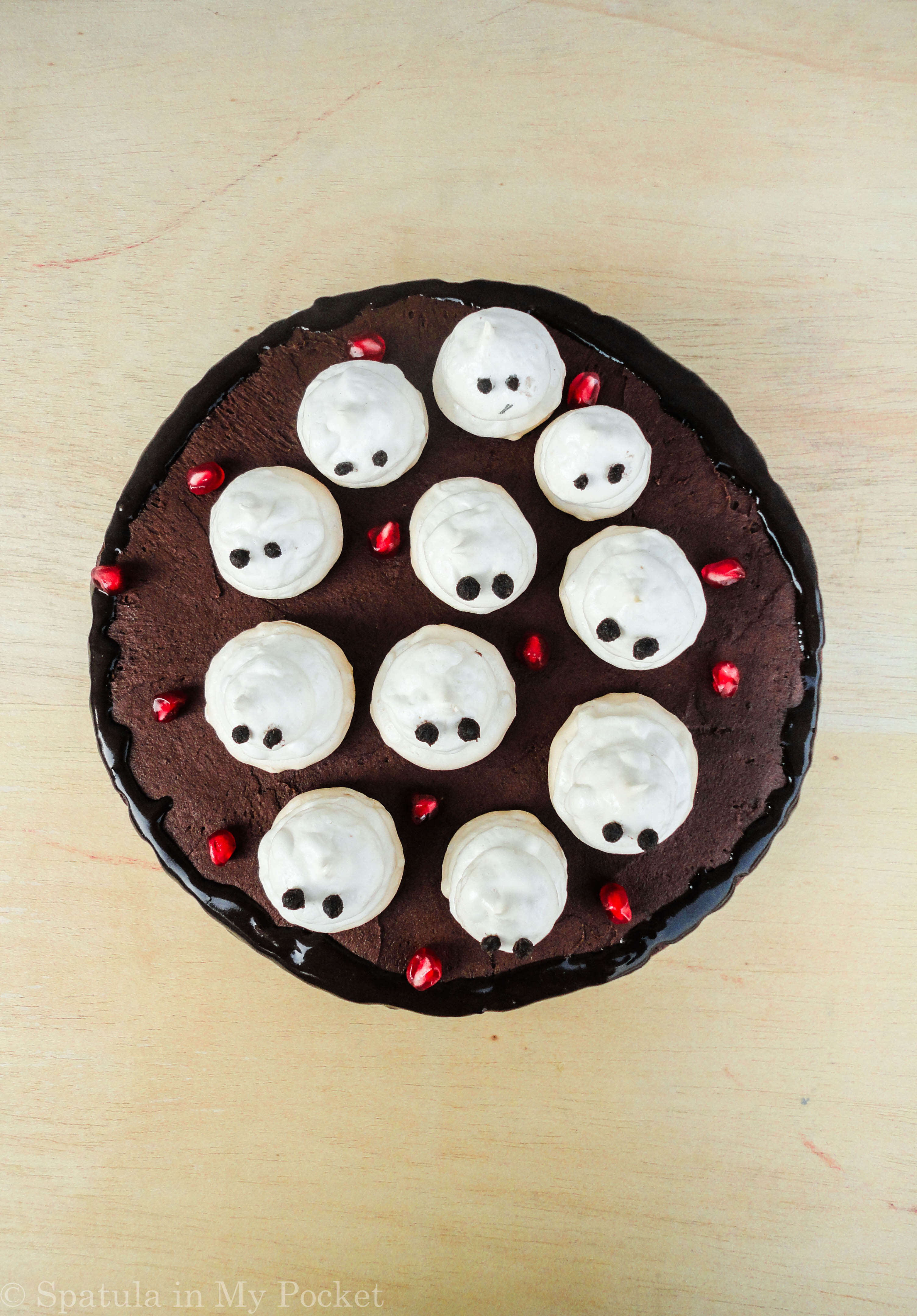 Meringue Ghosts. They’re crunchy on the outside, and soft and mallowy on the inside.