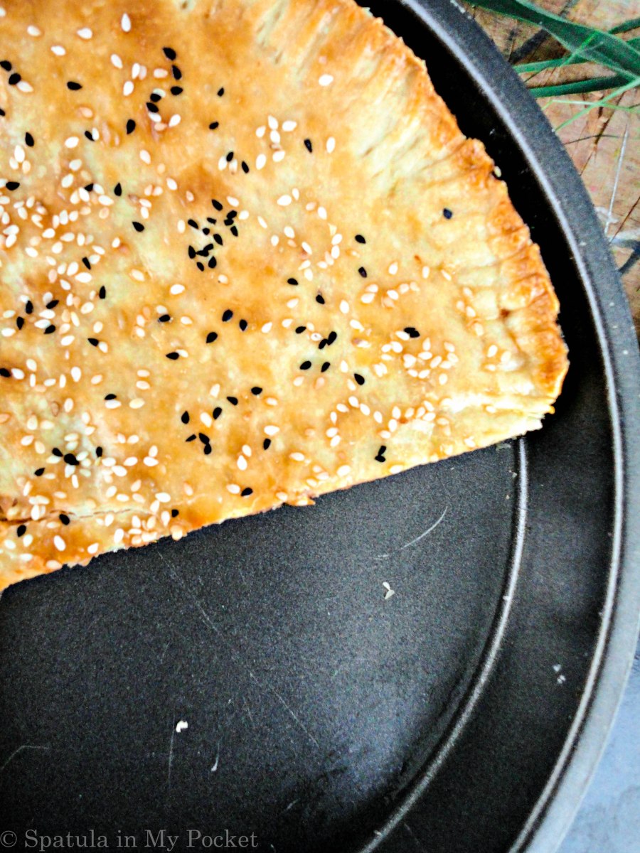 Italian Pirazo Pie; a twist on the classic meat pie.