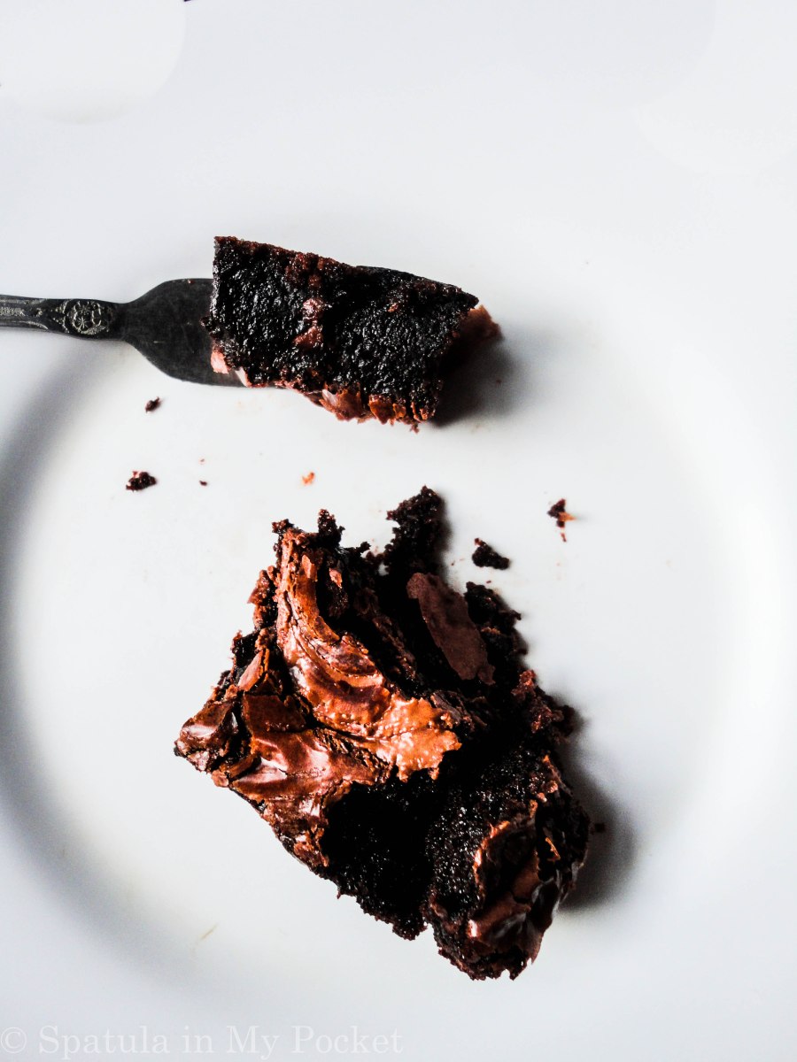 Fudgy on the inside, chewy around the edges. These brownies are the BEST brownies I’ve ever made.