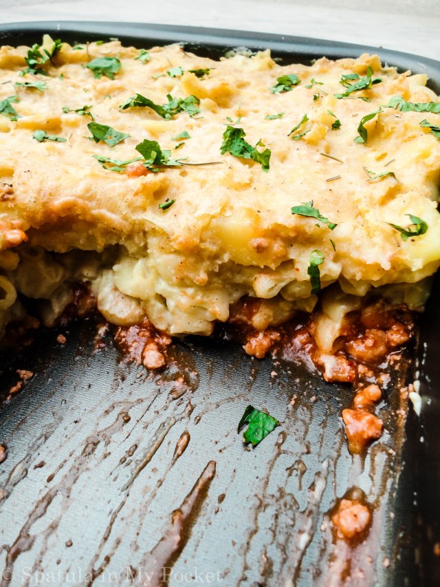 This Shepherd Macaroni Pie is warm, hearty, and super comforting: the makings of a perfect wintertime comfort dish. My family loved it and I’m sure yours will too.