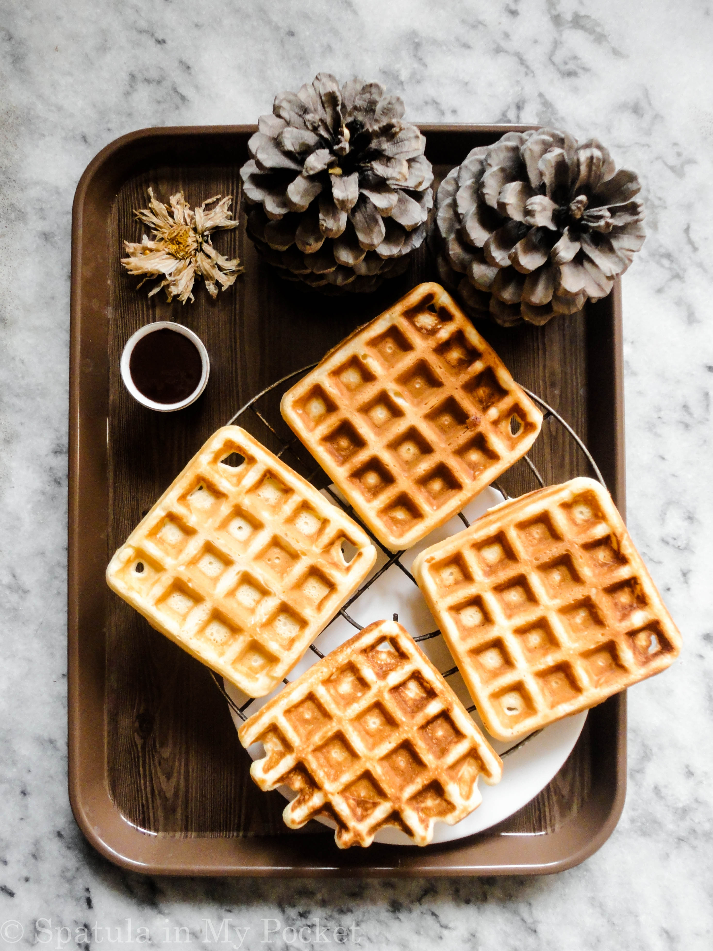 This is, hands down, the best waffle recipe EVER! #crispy #fluffy #waffles